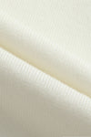 SWAYING/KNIT hollow back turtleneck pullover SW23AW1T19 white